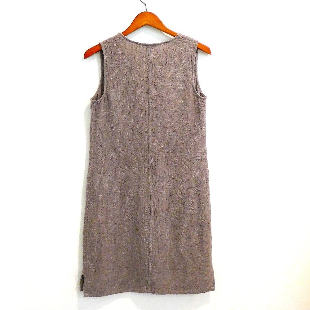 Tommy Bahama Mauve Taupe Sleeveless Shift Dress - Picture 3 of 4